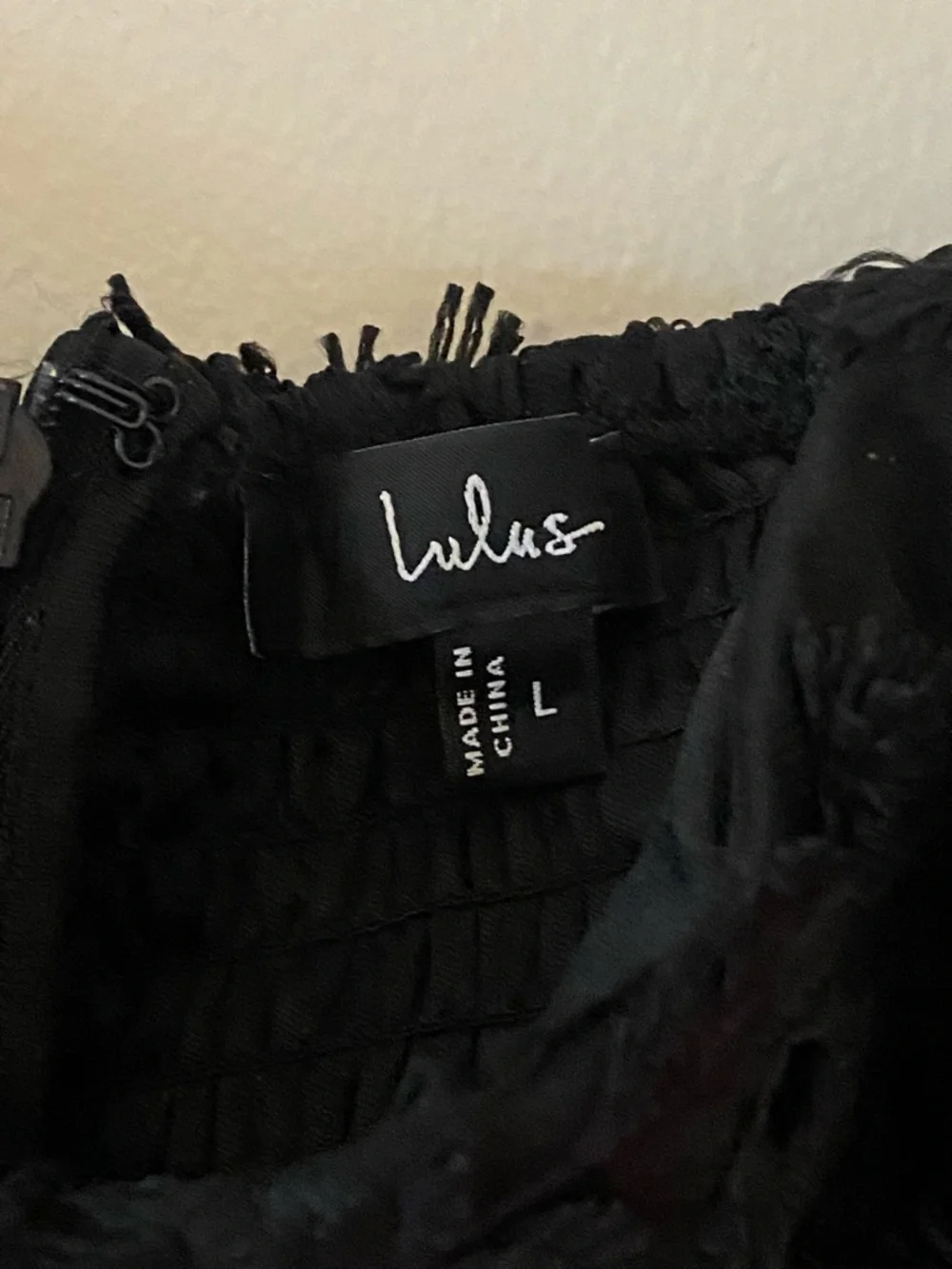 Lulus Quite Perfect Party Cocktail Black Lace embroidered strapless Midi Dress - Picture 5 of 12